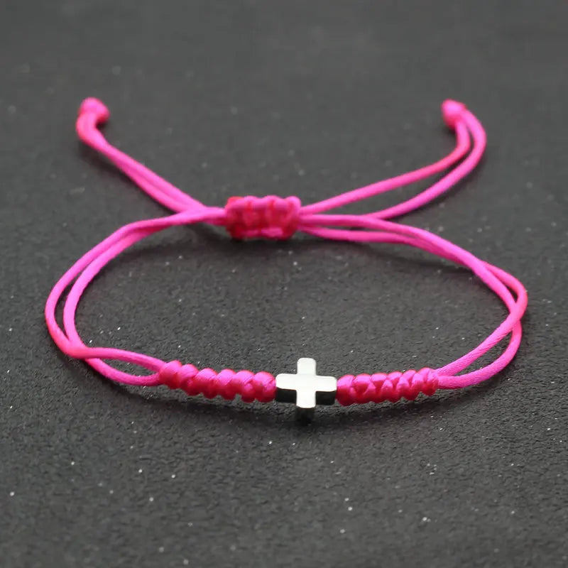 Couple Cross Charm Bracelet