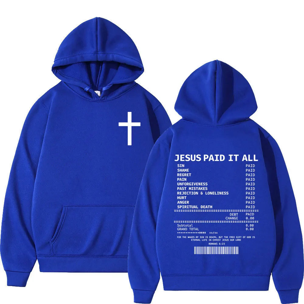 Salvation Jesus Paid It All Hoodies