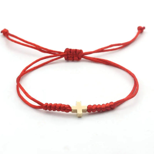 Couple Cross Charm Bracelet